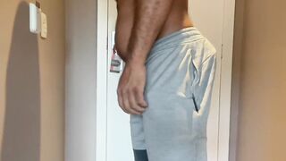 Horny straight dude came over after the gym Samson Steed