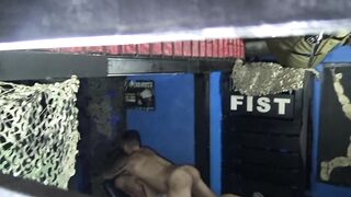 JANDI fucked bareback by VIktor ROM in public Open mind Jess