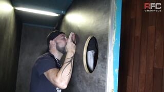 Suck straight bulgarian guy in glory holes to the cum in my mouth