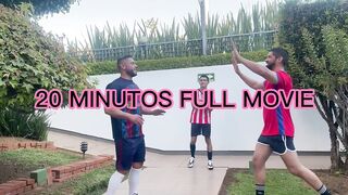 Soccer threesome MUSCLEGUMMY