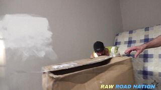 Filthy Removal Men Fuck on Dirty Old Mattress - Rico Fatale Sam Wallis