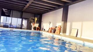 Dave Wikkinson This swimming class went to the next level