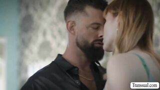 gorgeous ts having sex with her co worker bisexual