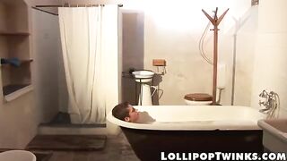 skinny twink gives head and takes it up the ass balls deep gay life network gay video