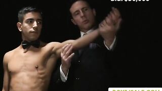 teen milo analed in the auction center 2