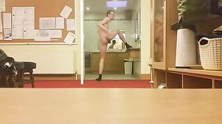 skinny teen with very small ass messes around in public place peter bony gay video