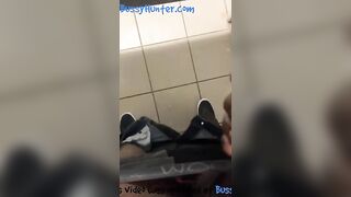beautiful bbc sexting nut video in public bathroom kingpapabare