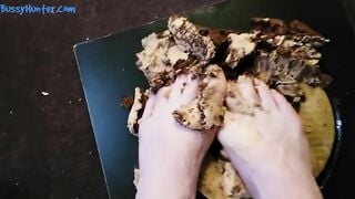 foot fetish food crush commission cake smellyskunkbutt