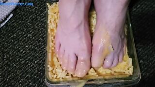 foot fetish food crush commission cake smellyskunkbutt