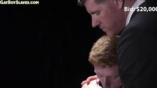 skinny ginger twink barebacked by muscled tattooed dilf 2