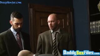 voyeur daddy watching hardcore threesome hunk anal drilling daddy sex files