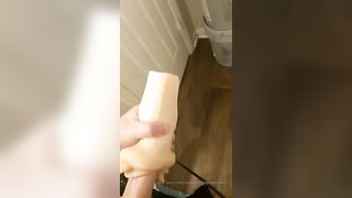 quickly fucking my sex toy till i cum alphajay gay fans