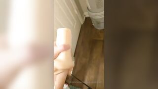 quickly fucking my sex toy till i cum alphajay gay fans