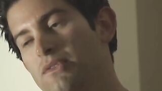 blond jocks suck cock and fuck with third dude in bathroom gay life network gay video