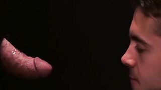 hot glory hole blowjob and deepthroat with twink and daddy2 2