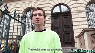 euro pickedup gayboy sitting on pov cock with his hairy ass 2