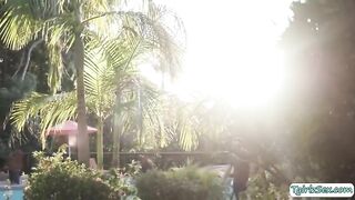 straight guy neighbor sucks and fucks brunette ts khloe kay 2