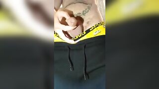 wet foreskin close up wet uncut dick handsfree pissing pissing video kylebern gay video