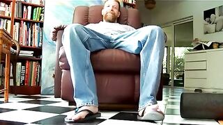 flip flop footfuck hairyartist gay video