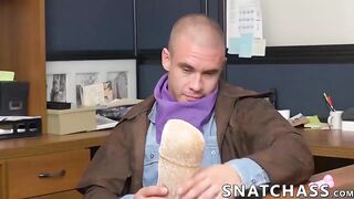 hot hunks have interracial hallowen gay sex party in office 2