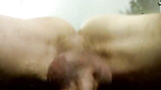 up close deep fleshlight fuck creampie pulsing dick hung balls slapping peacock king gay video