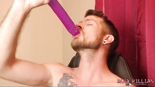 deepthroating 12 dildo alex killian