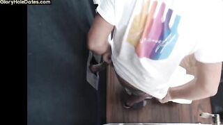 gloryhole gaydaddy amateur bareback drilled after bj