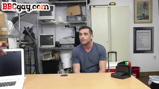 ir white hunk drilled in office by black top till cumshot
