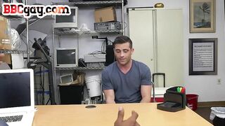 ir white hunk drilled in office by black top till cumshot