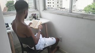 Taking a study break THAMASKEDBANDIT