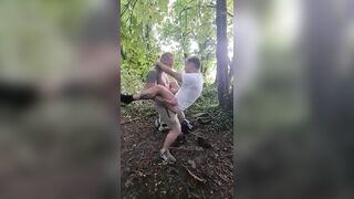 Naughty Welsh Couple Jogging