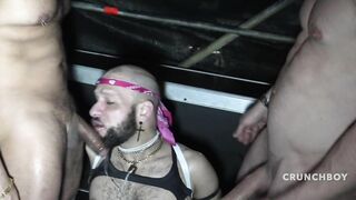 Ricco Vigo & Vlad CastRikko fucked by Viktor Rom and Vlad Castle