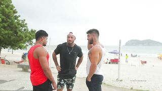 Alejo Ospina, Daniel Montoya and Lucas Threesome Video BBK Creampie Part 2