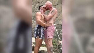 Guillaume Wayne - Outdoor rough fuck