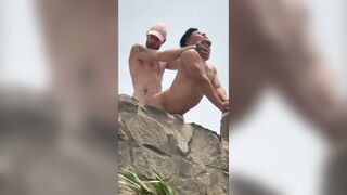 Guillaume Wayne - Outdoor rough fuck