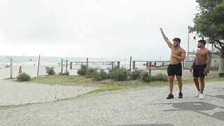 Alejo Ospina, Daniel Montoya and Lucas Threesome Video BBK Creampie Part 1