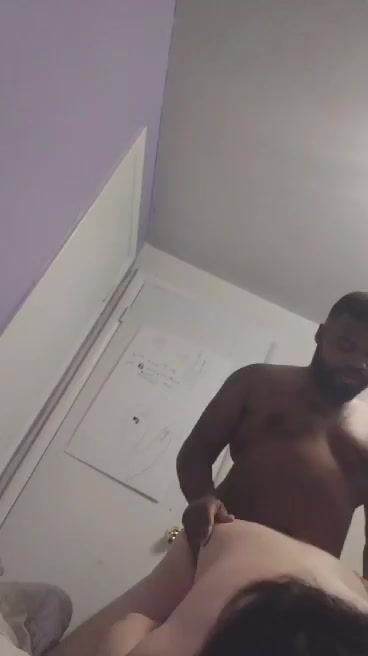 Big black guy fucks his buddy