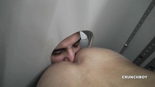 CrunchBoy - Valentino fucked by arab in glory holes cruising