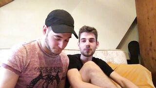Bareback sextape for 2 sexy boysfriends from Brussels 4