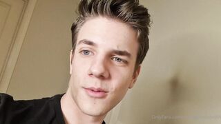Connor Peters - Sliding my cock into my ass toy and fucking it