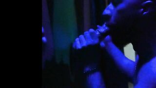 Delicious encounter in sauna threesome Camilo Lopez