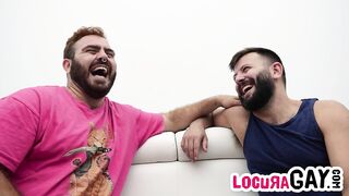 Entrevista y follada con peludazo argentino