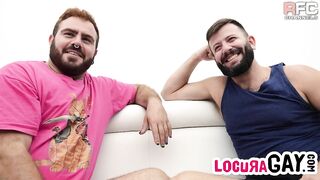 Entrevista y follada con peludazo argentino
