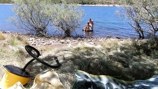 Stallion and Bunny Fuck by The Lake