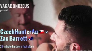 Aussiethongbro Zac Barrett and CzechhunterAu