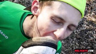 shoe licking domination