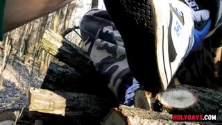 shoe licking domination