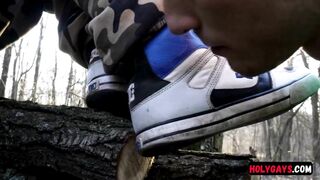shoe licking domination