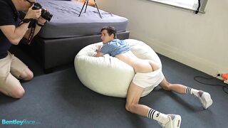 BR Brad gets super horny in his nude photoshoot