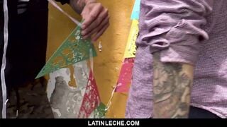 LatinLeche - Watching my Tatted Latino Boyfriend get Fucked by another Guy 2